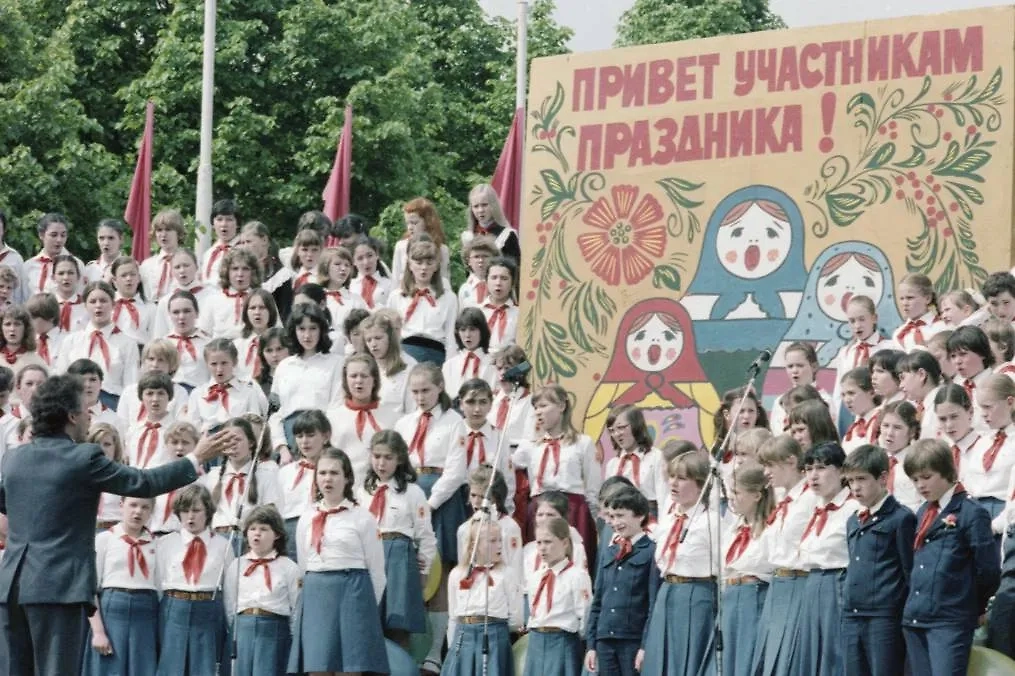 Пионер — всем ребятам пример! В какой день в СССР был День пионерии. Фото © ТАСС / Валерий Зуфаров