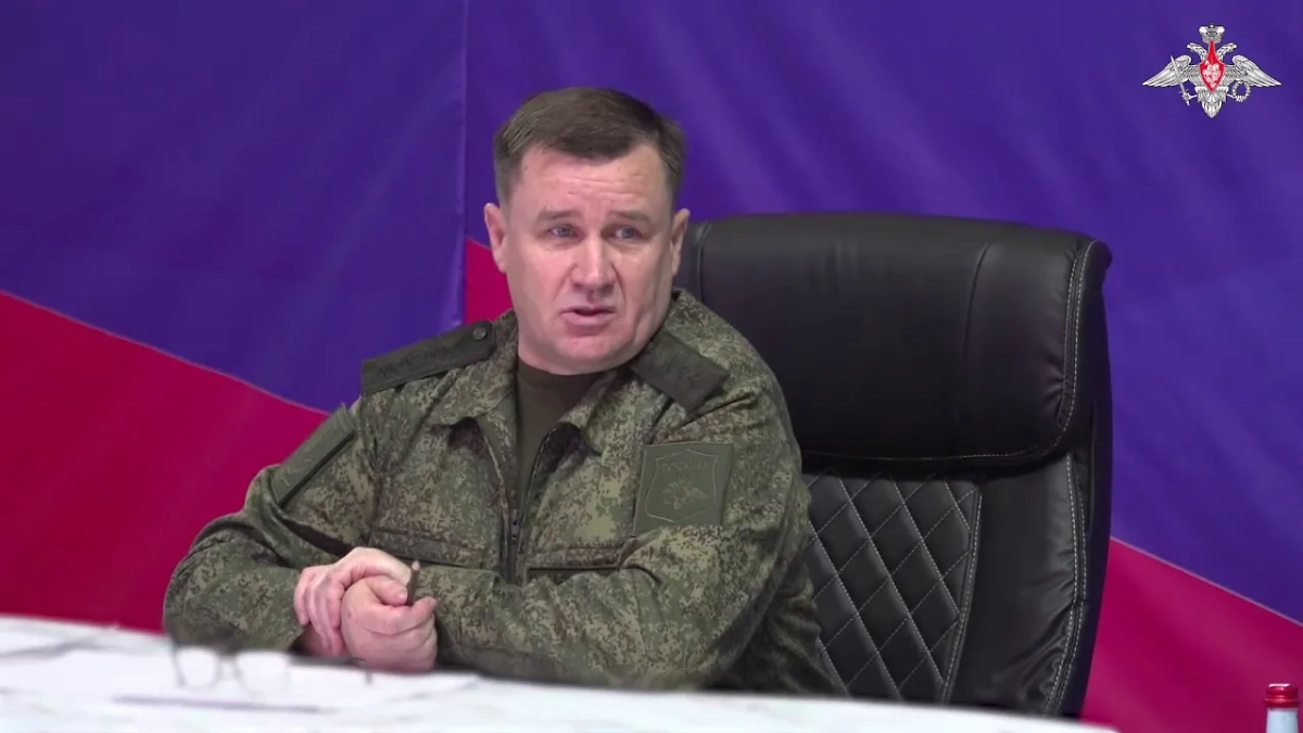 Генерал-полковник Андрей Мордвичёв. Обложка © Telegram / Минобороны России