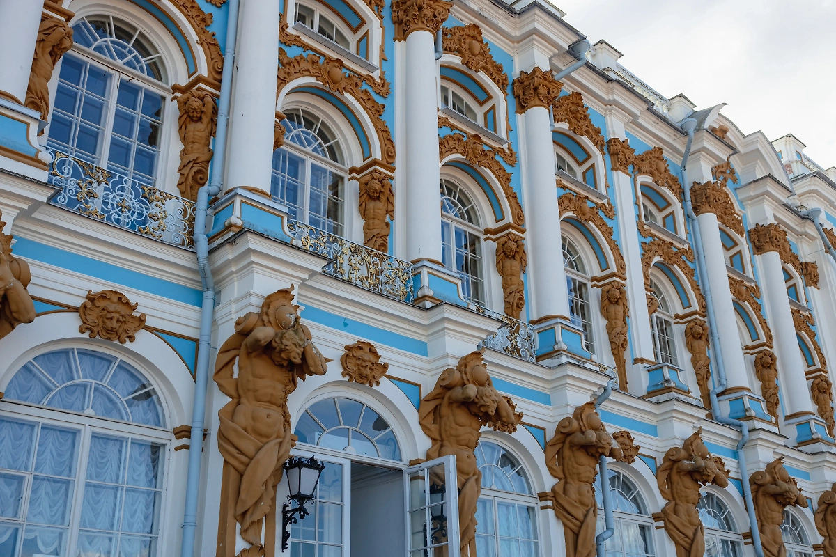 Екатерининский дворец. Фото © АиФ / Проект «Наше наследие. Сохранённое и возрождённое»