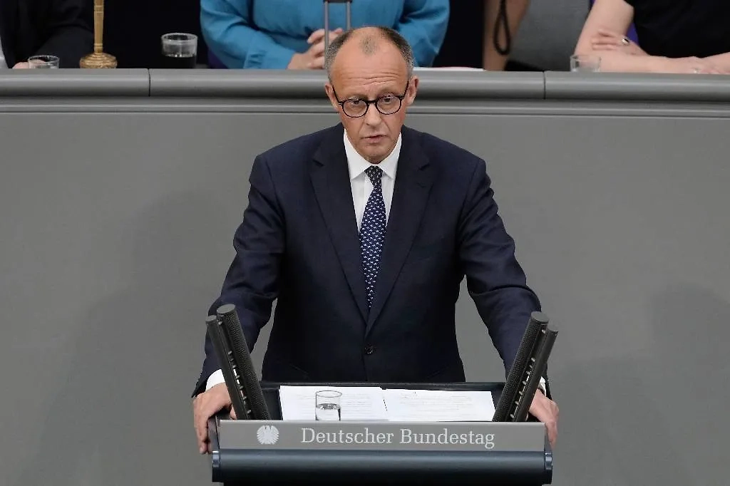 Канцлер ФРГ Фридрих Мерц. Обложка © ТАСС/AP Photo/Markus Schreiber