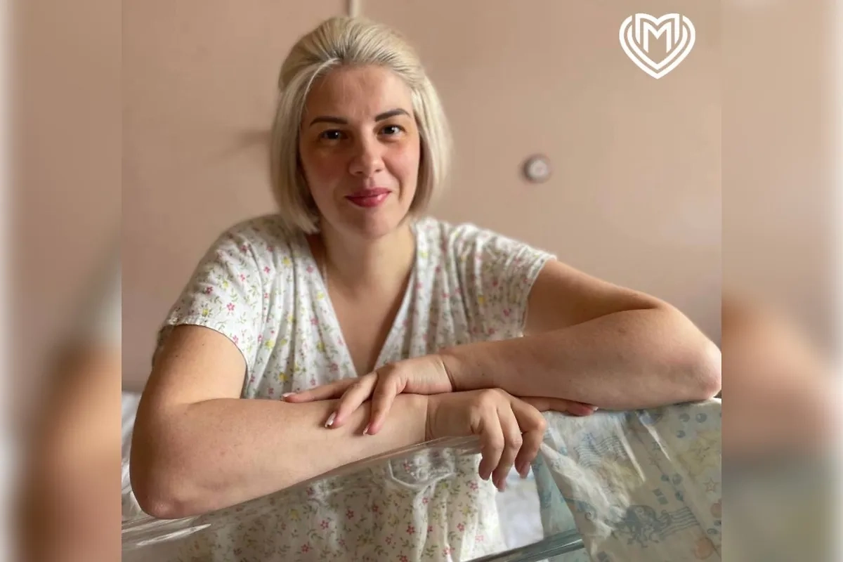 Многодетная мама Надежда. Фото © Предоставлено Life.ru