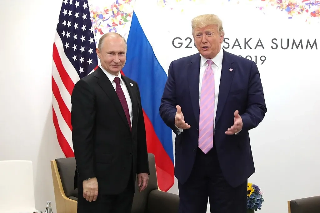 Владимир Путин и Дональд Трамп. Обложка © Пресс-служба Администрации президента РФ / kremlin.ru