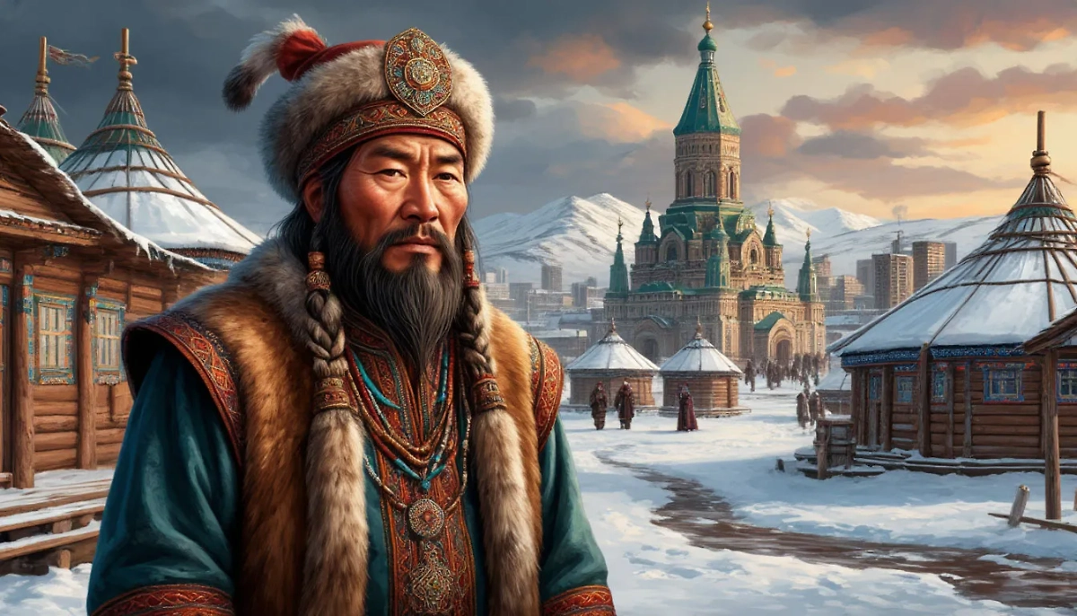 Якутск — столица Республики Саха, морозный край, где бывают самые суровые зимы. © «Шедеврум»