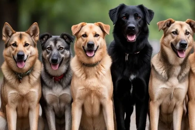 Стая собак. Обложка © «Шедеврум» / Life.ru