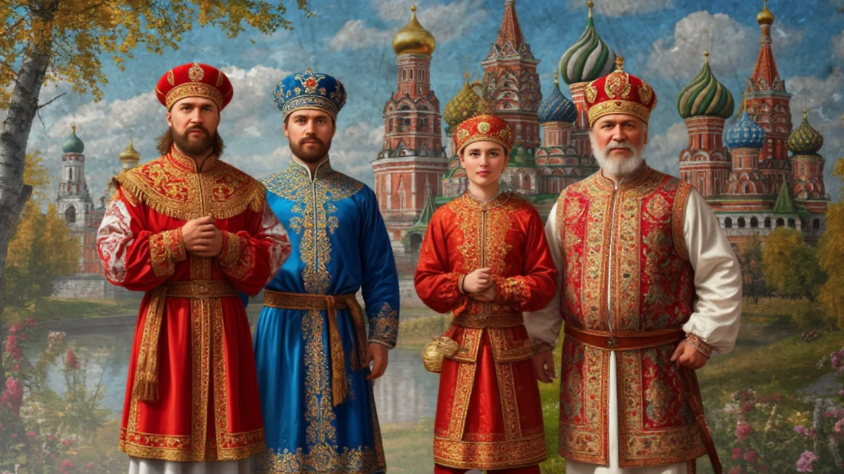 Нейросеть изобразила города России в виде персонажей русских сказок. Обложка © «Шедеврум»