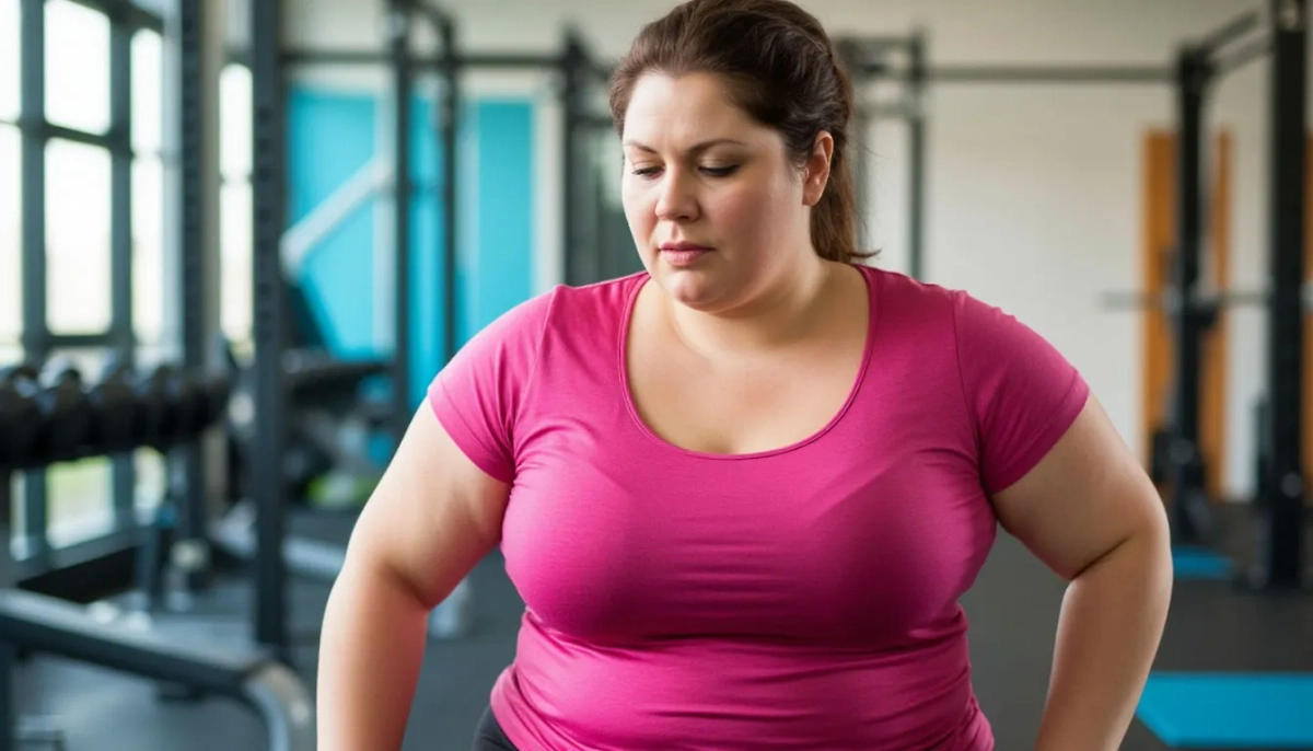 Девушка худеет в спортзале. Обложка © «Шедеврум» / Life.ru