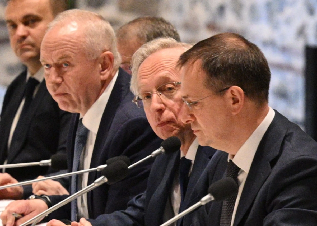 Делегация РФ. Обложка © Telegram / МИД России