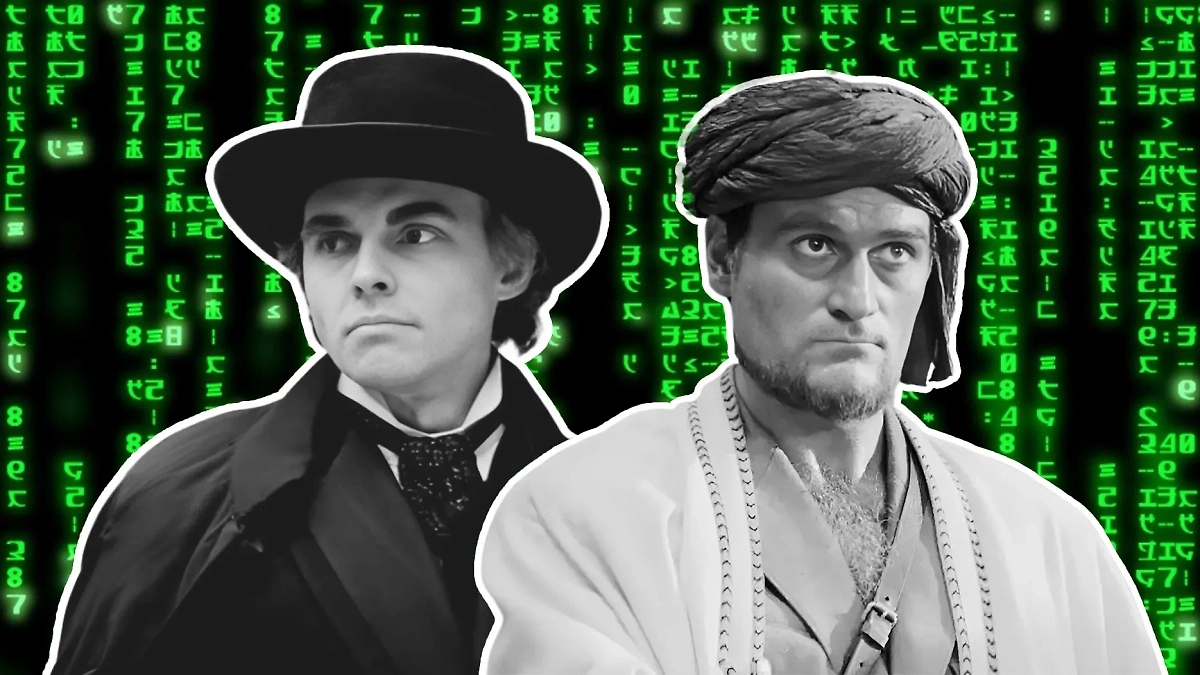 Нейросеть выбрала самых отъявленных мерзавцев из советского кино. Коллаж © Life.ru. Обложка © «Шерлок Холмс и доктор Ватсон: Смертельная схватка» (ТВ, 1980), режиссёр Игорь Масленников, сценаристы Владимир Валуцкий, Артур Конан Дойл, © kino-teatr, © Freepik / GarryKillian, Benzoix