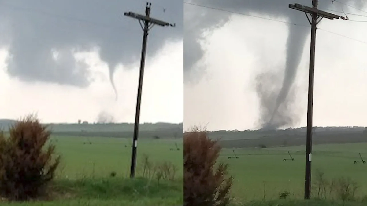 Сильнейший торнадо накрыл США. Обложка © X / WeatherNation