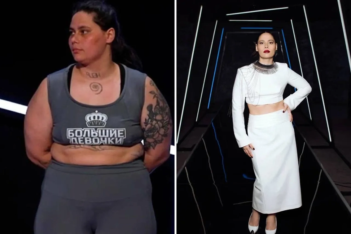Анастасия Петрова выиграла шоу «Большие девочки»: история похудения на 34% от начального веса. Фото © Telegram / bg_friday, bg_friday