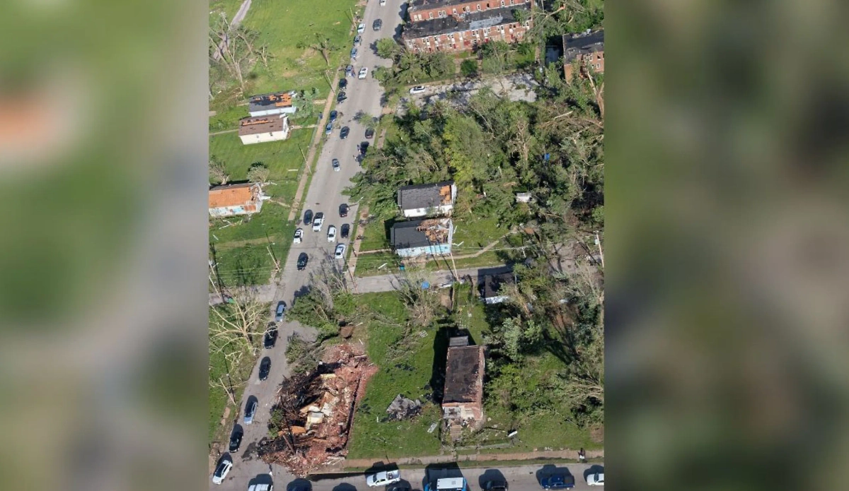 Шторм в США. Обложка © Х / SLMPD