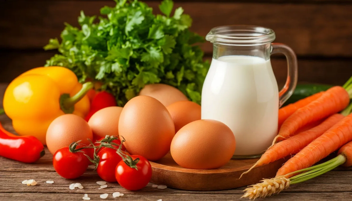 Продукты. Обложка © Шедеврум / Life.ru