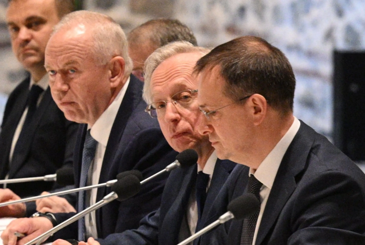 Делегация РФ в Стамбуле. Обложка © Telegram / МИД России