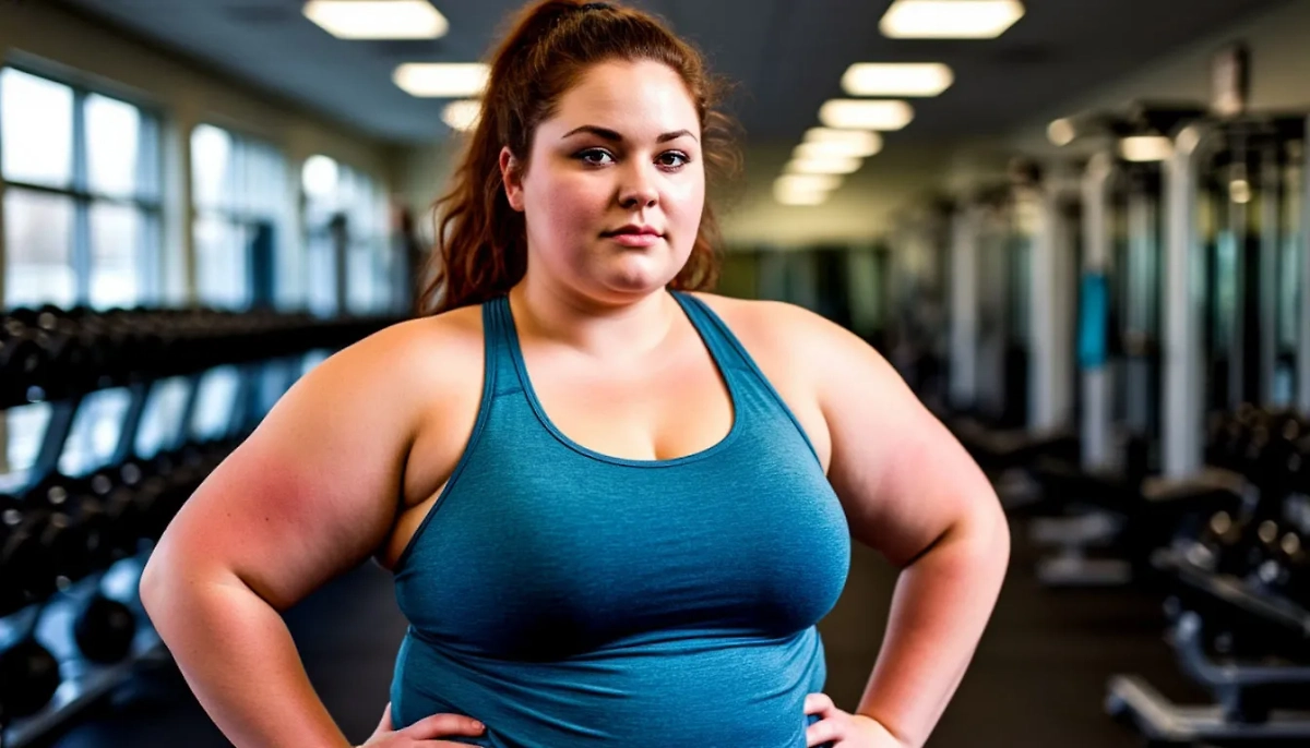 Девушка худеет в спортзале. Обложка © Шедеврум / Life.ru