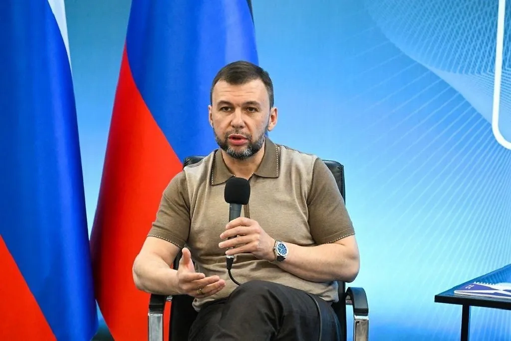 Денис Пушилин. Обложка © Telegram / PushilinDenis