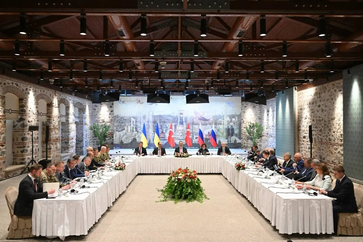 Чем завершились переговоры в Стамбуле между Россией и Украиной. Обложка © ТАСС / POOL / Рамиль Ситдиков