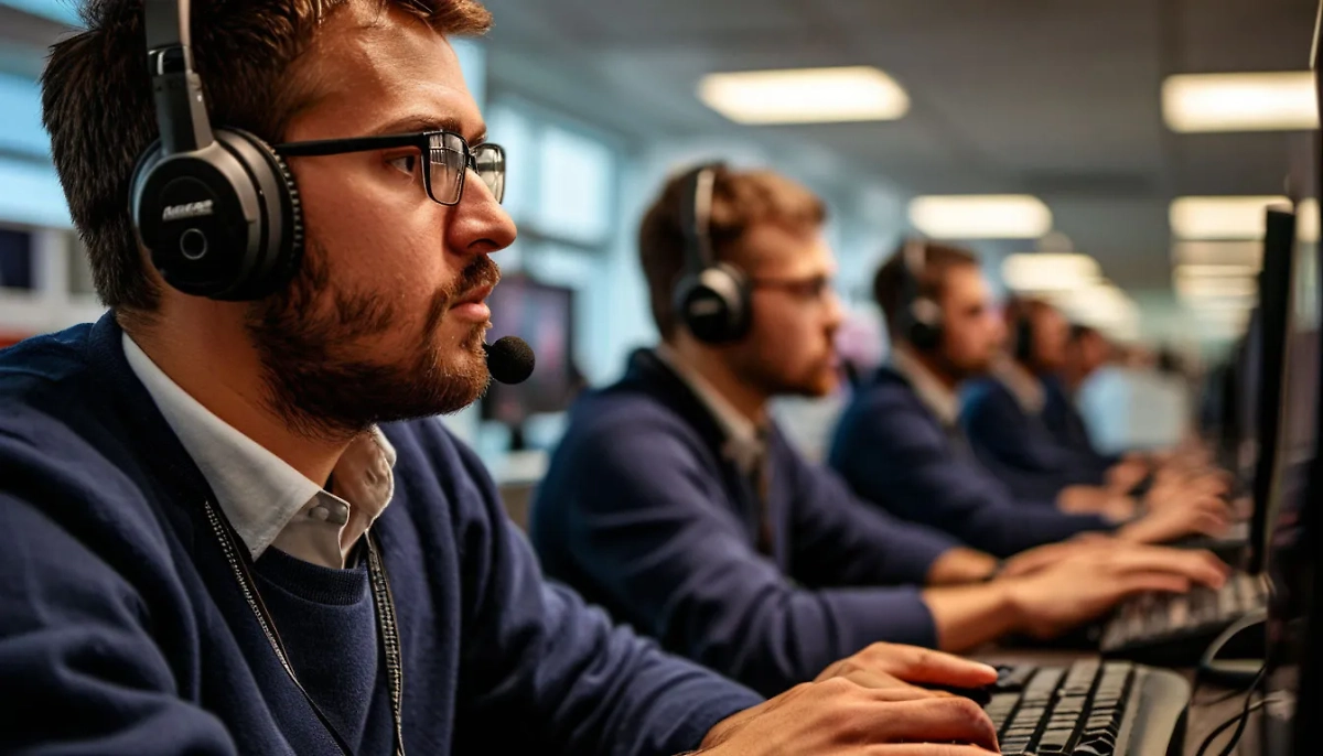 На Украине зафиксирован резкий рост мошеннических колл-центров. Обложка © «Шедеврум» / Life.ru