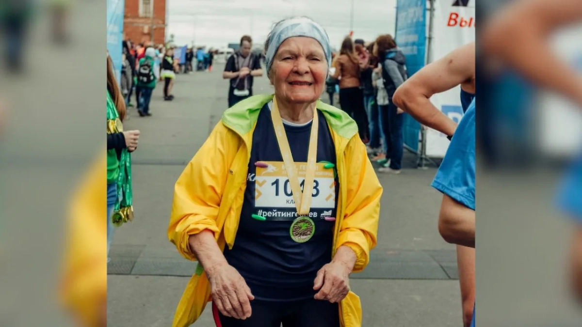 Бегунья Клара Богатова. Обложка © Telegram / Новости Москвы