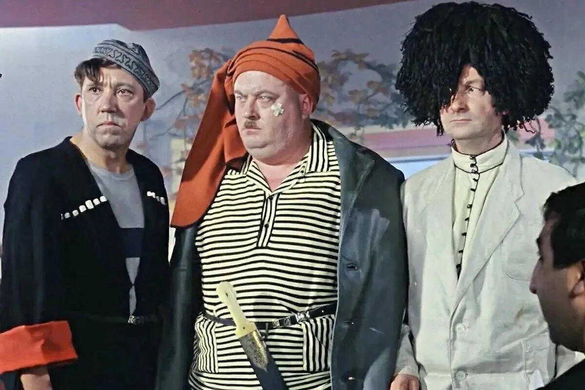 Обложка © «Кавказская пленница, или Новые приключения Шурика», режиссёр Леонид Гайдай, сценаристы Леонид Гайдай, Яков Костюковский / Kinopoisk