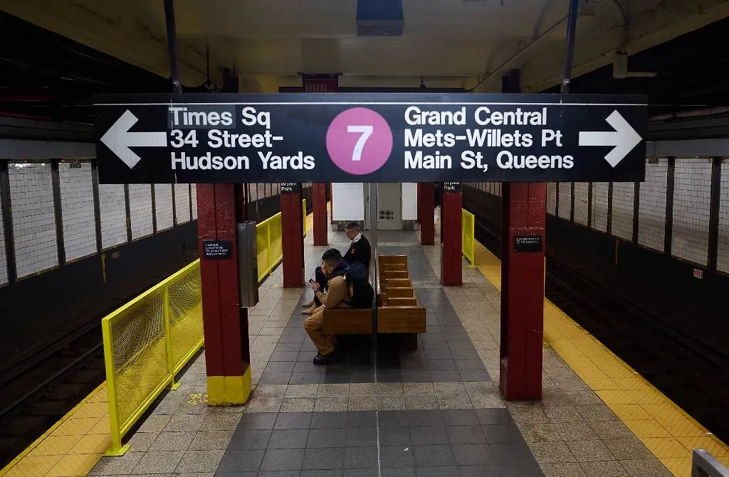 Метро Нью-Йорка. Фото © ТАСС / Zuma