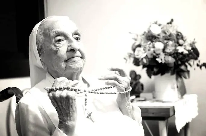 Монахиня Ина Канабарро Лукас. Обложка © LongeviQuest / Carlos Macedo