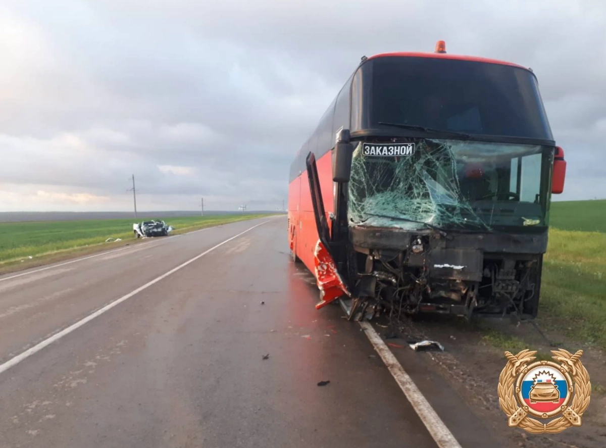 ДТП в Ростовской области. Обложка © Telegram / Госавтоинспекция Ростовской области