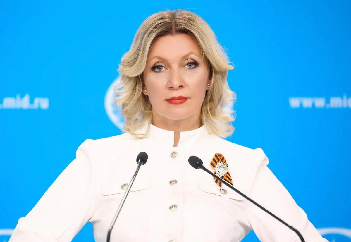 Мария Захарова. Обложка © Telegram / МИД России