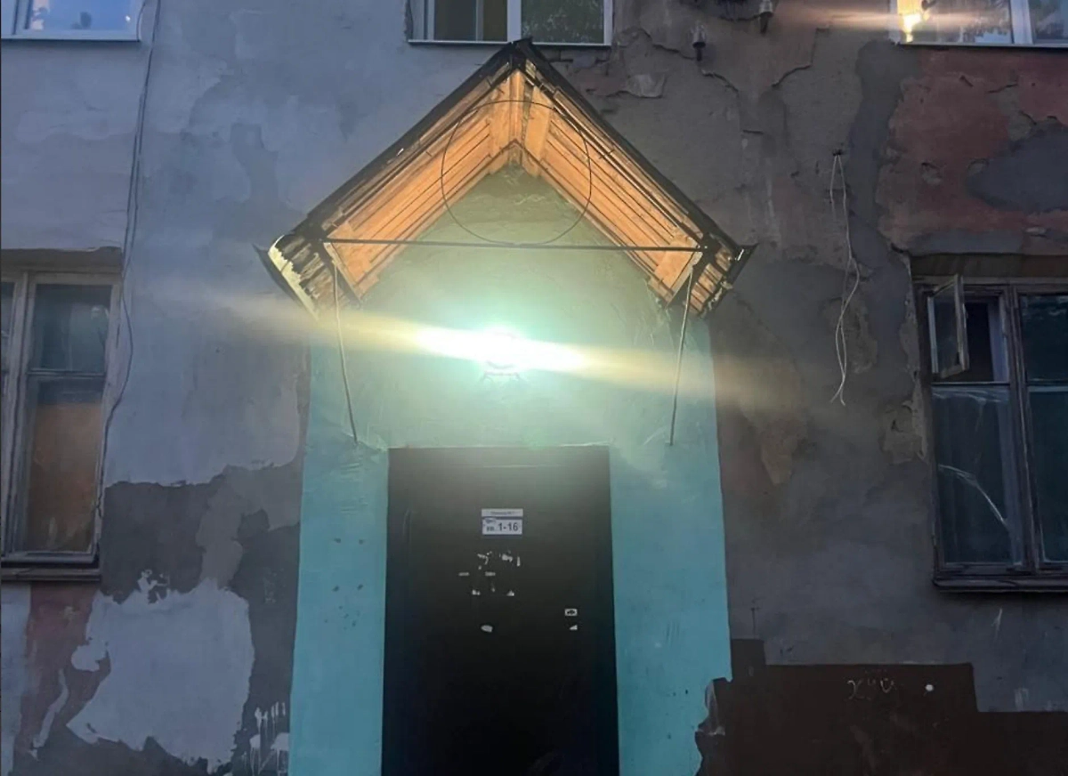 Дом в Московской области, где взорвалась граната. Обложка © Telegram / Прокуратура Московской области