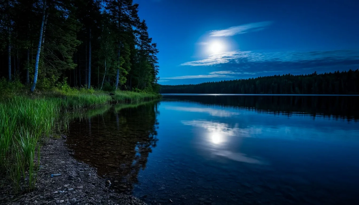 Озеро. Обложка © Шедеврум / Life.ru