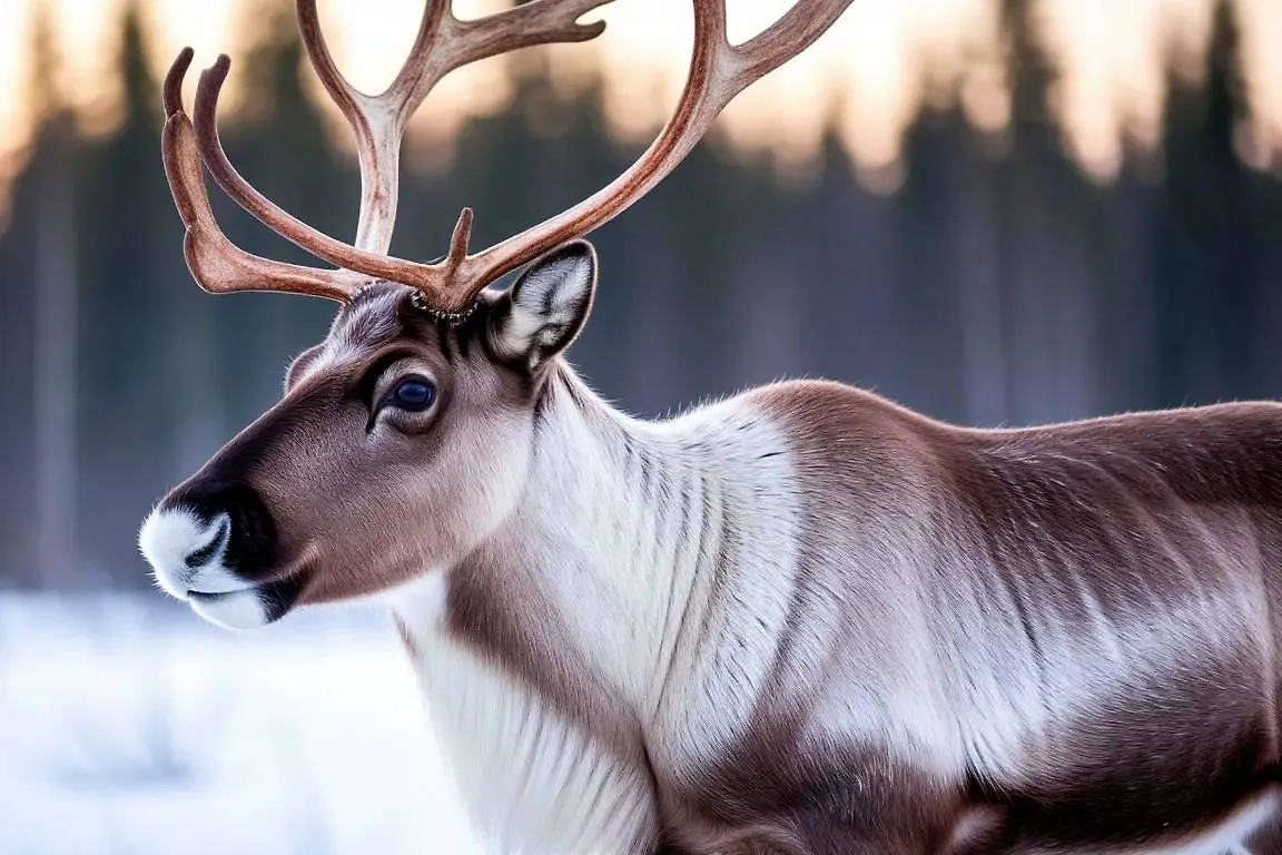 Северный олень. Обложка © Шедеврум / Life.ru