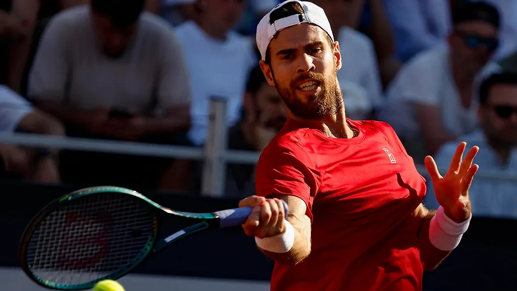 Карен Хачанов. Обложка © ТАСС/EPA/FABIO FRUSTACI