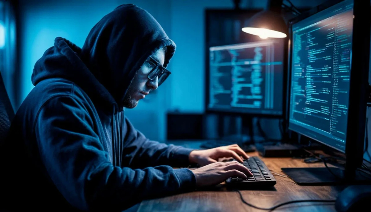 Киберппреступник. Обложка © Шедеврум / Life.ru