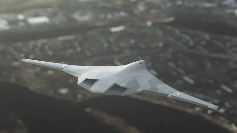 Предполагаемый вид перспективного бомбардировщика ПАК ДА. Обложка © Shutterstock / FOTODOM / Borshch Filipp