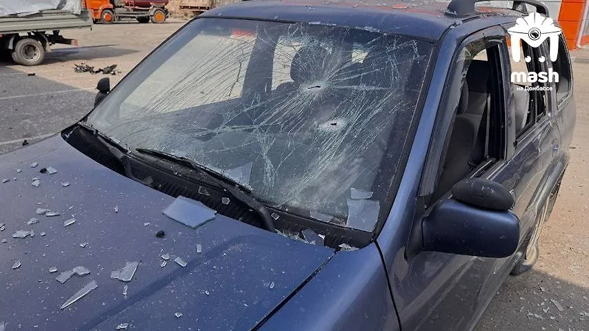 Фото с места обстрела ВСУ в Луганске. Обложка © Telegram / Mash на Донбассе