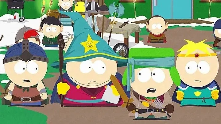 «Южный Парк» знаменит своей едкой сатирой. Фото © Кадр из мультфильма «Южный Парк», режиссёры Трей Паркер, Эрик Сточ, Мэтт Стоун и др., сценаристы Трей Паркер, Мэтт Стоун, Брайан Граден и др. / Kinopoisk