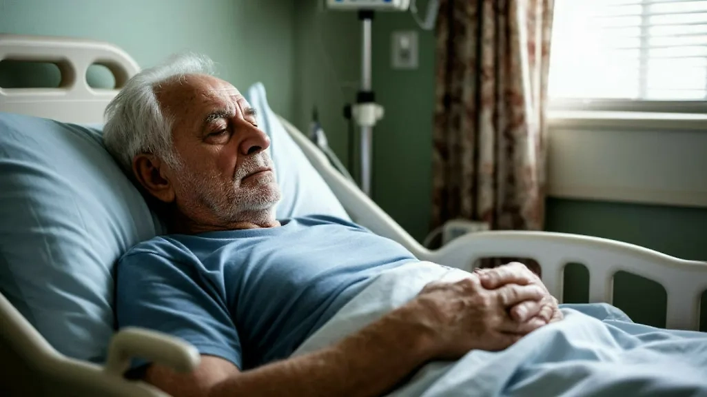 Мужчина умер от рака за две недели. Обложка ©  Life.ru  / Шедеврум 