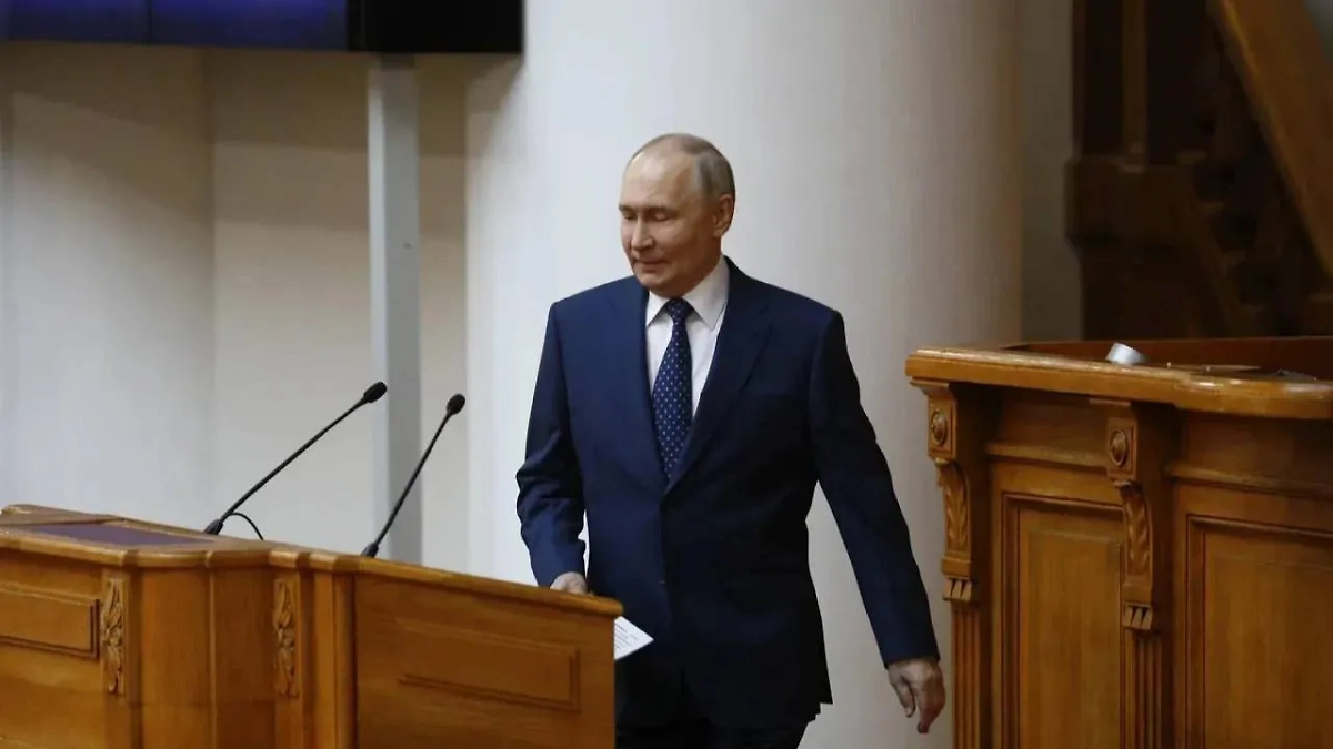 Владимир Путин. Обложка ©  Life.ru