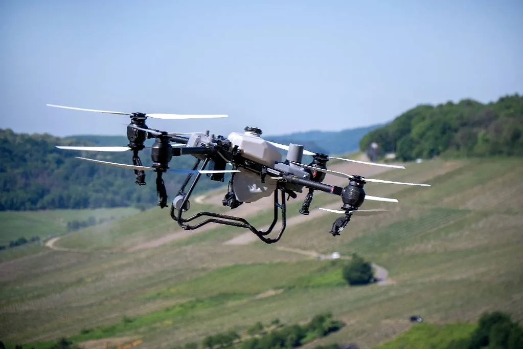 Сельскохозяйственный агродрон dji. Фото © ТАСС / dpa/picture-alliance/Harald Tittel