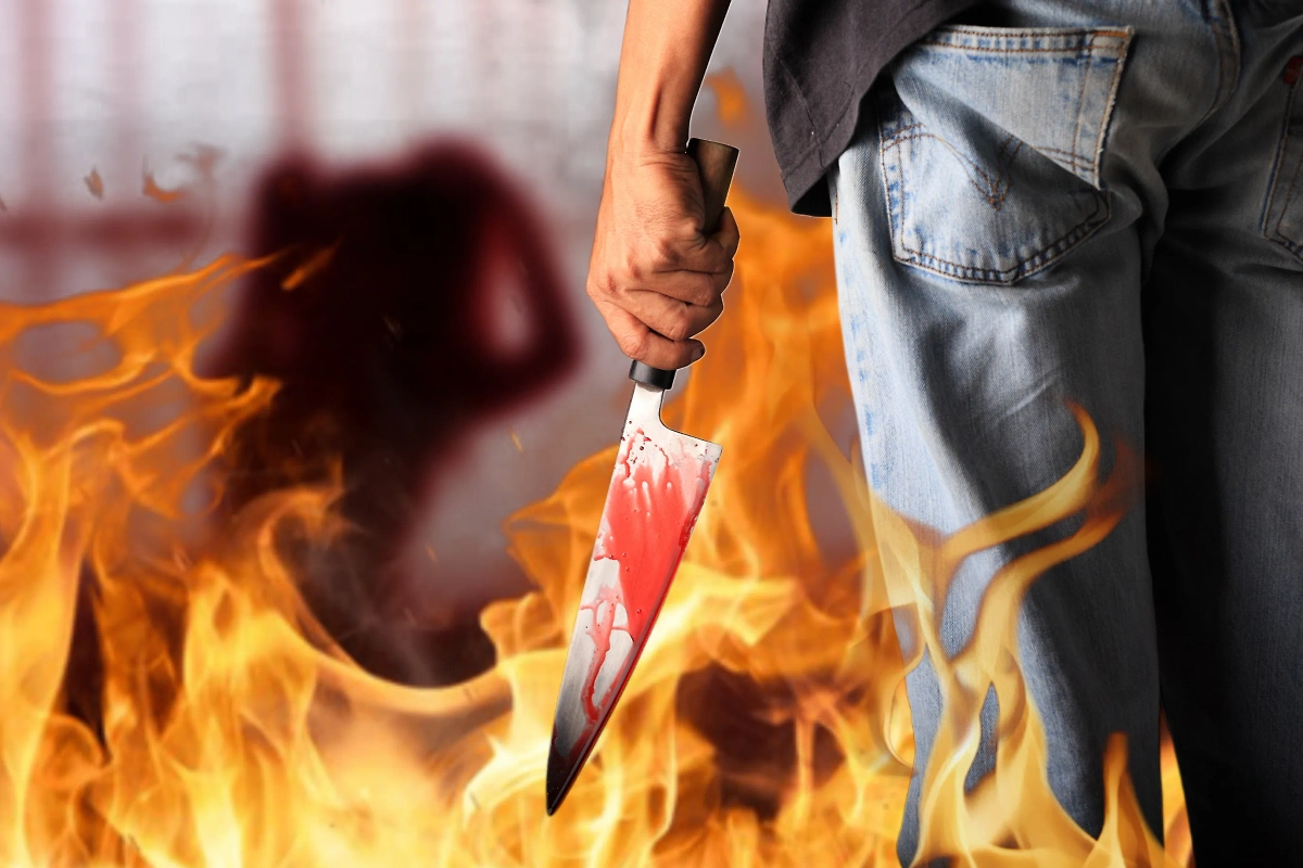 Причиной кровавой расправы на вечеринке в Байкальске, предварительно, стала ревность. Обложка ©  Обложка © Коллаж © Life.ru, фото © Shutterstock / FOTODOM / Thirdparty