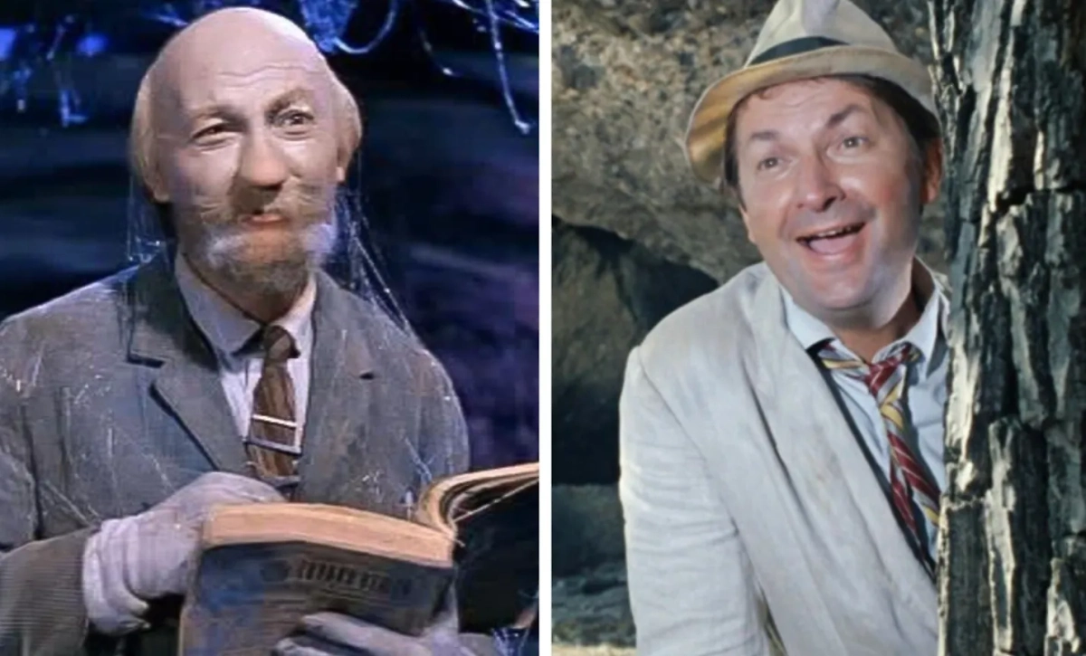 Злодеи из фильмов СССР в реальной жизни. Фото © Кадр из фильма «Сказка о потерянном времени», режиссёр Александр Птушко, сценаристы Владимир Лифшиц, Евгений Шварц / Kinopoisk. Кадр из фильма «Кавказская пленница, или Новые приключения Шурика», режиссёр Леонид Гайдай, сценарист Леонид Гайдай и др. / Kinopoisk