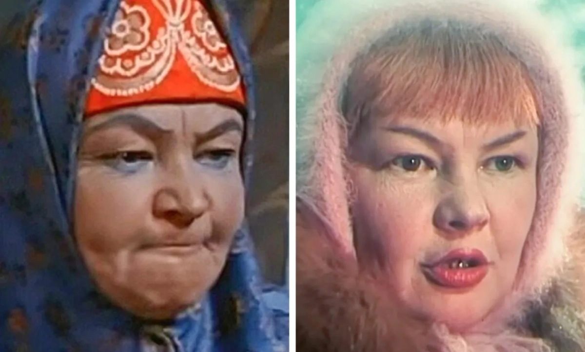 Советские злодеи детского кино: что они играли потом. Фото © Кадр из фильма «Морозко», режиссёр Александр Роу, сценаристы Николай Эрдман, Михаил Вольпин / Kinopoisk. Кадр из фильма «Снежная сказка», режиссёр Алексей Сахаров и др., сценаристы Виктор Виткович, Григорий Ягдфельд / Kinopoisk