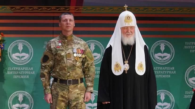 Дмитрий Филиппов и патриарх Кирилл. Обложка © foto.patriarchia.ru / Сергей Власов