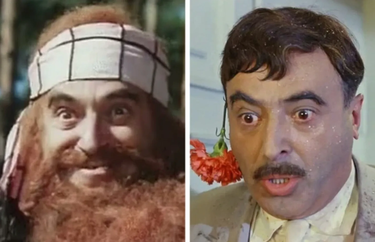 Карабас-Барабас и лиса Алиса: какими были актёры в жизни. Фото © Кадр из фильма «Приключения Буратино», режиссёр Леонид Нечаев, сценарист Инна Веткина, Алексей Толстой / Kinopoisk. Кадр из фильма «Кавказская пленница, или Новые приключения Шурика», режиссёр Леонид Гайдай, сценарист Леонид Гайдай и др. / Kinopoisk