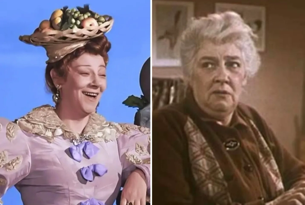 Фаина Раневская и Георгий Вицин: как комедианты играли злодеев. Фото © Кадр из фильма «Золушка», режиссёры Надежда Кошеверова, Михаил Шапиро, сценарист Евгений Шварц / Kinopoisk. Кадр из фильма «Осторожно, бабушка», режиссёр Надежда Кошеверова, сценарист Константин Исаев / Kinopoisk