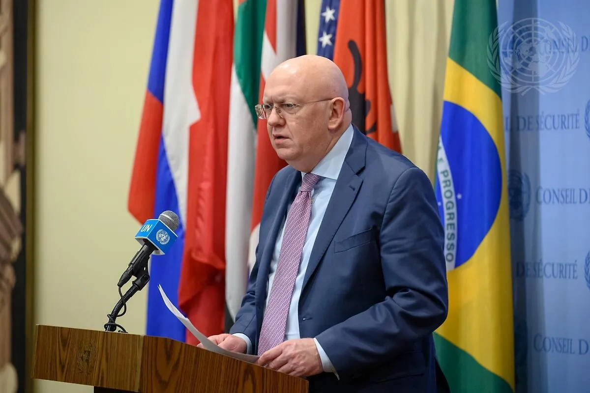 Василий Небензя. Обложка © un.org