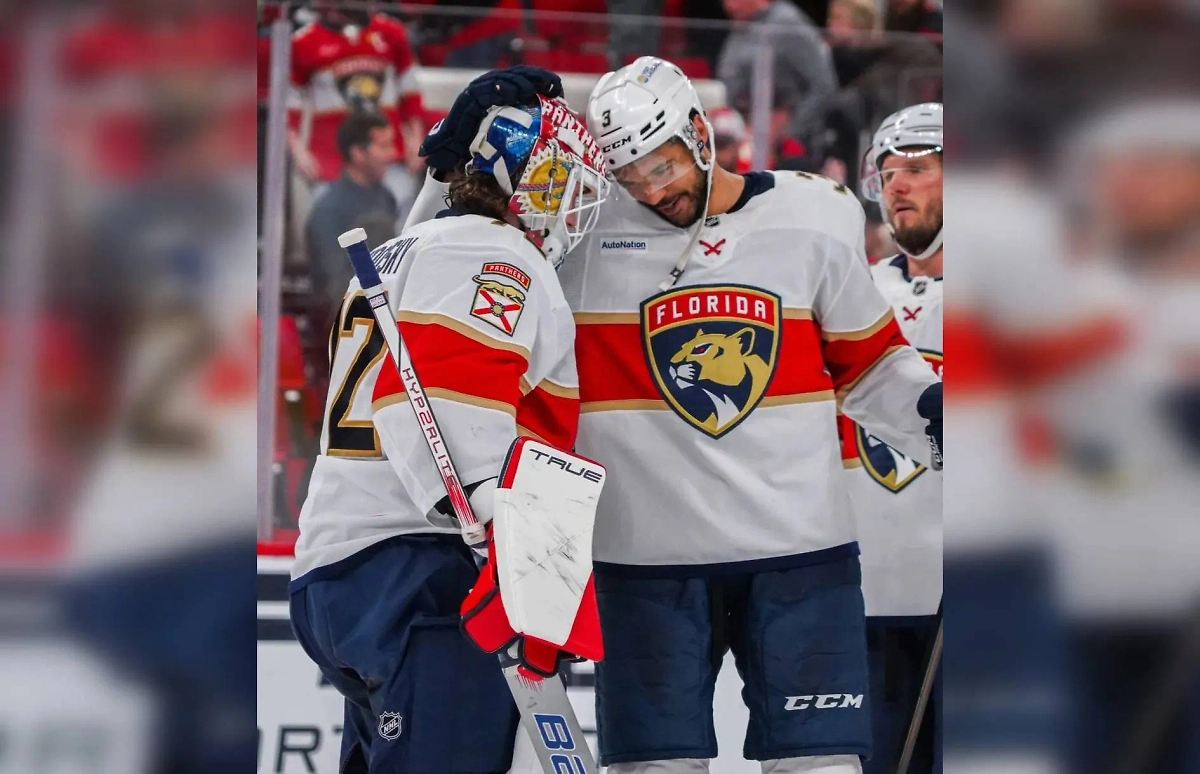 «Флорида» Бобровского в третий год подряд вышла в финал плей-офф НХЛ. Обложка © X / Florida Panthers