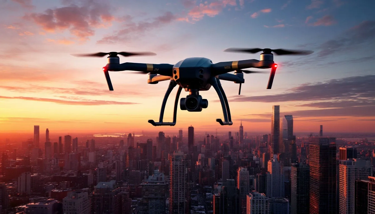 Опасность атаки беспилотников объявлена в Ставропольском крае. Обложка © Life.ru / Шедеврум