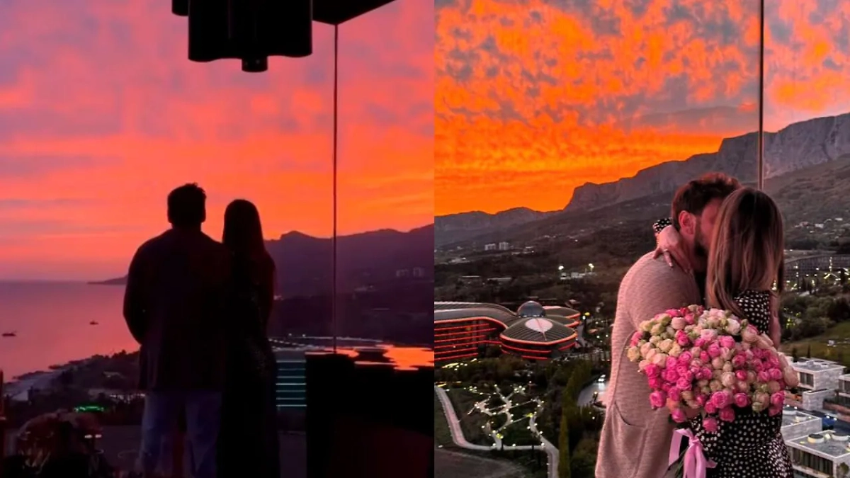 Агата Муцениеце и Пётр Дранга. Фото © Instagram (признан экстремистской организацией и запрещён на территории Российской Федерации) / agataagata