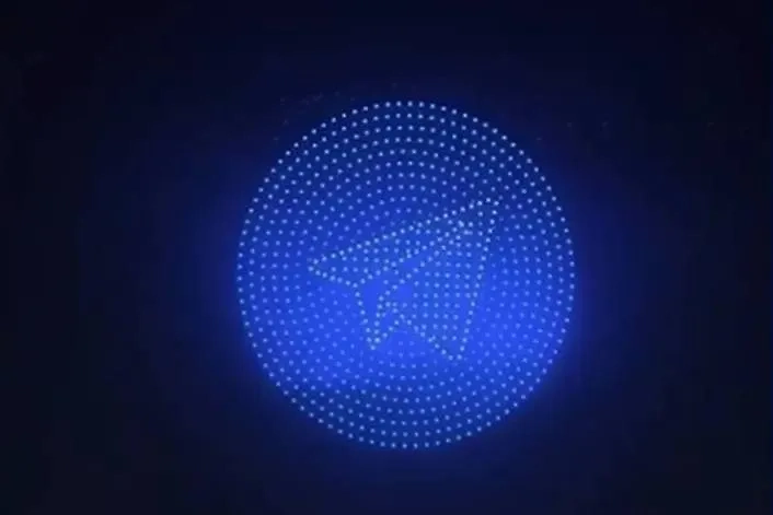 Шоу дронов в Дубае. Обложка © X / Pavel Durov