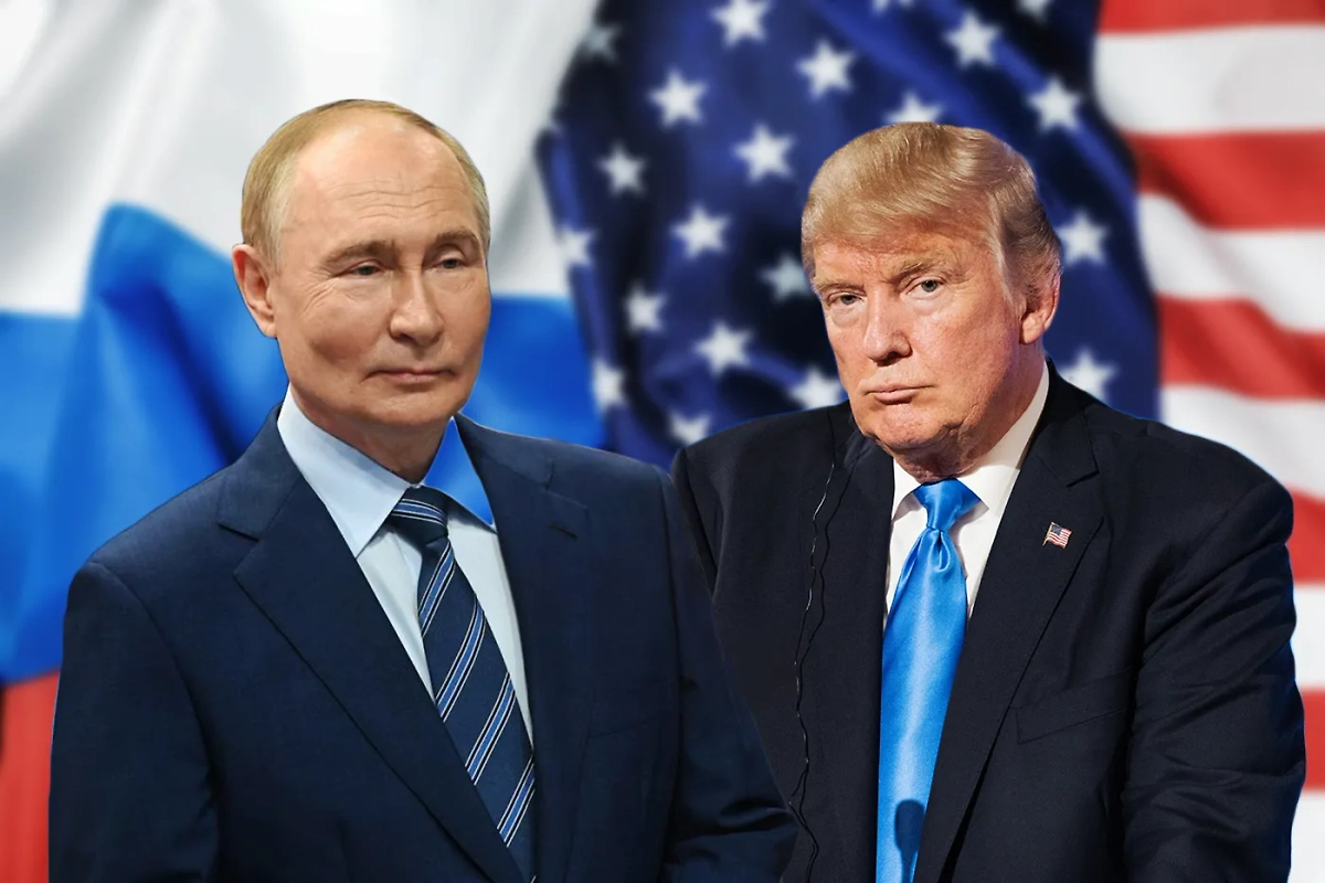 Президенты Владимир Путин и Дональд Трамп договорились восстановить торговые отношения между Россией и США. Обложка © Коллаж © Life.ru, фото © Life.ru, © Shutterstock / FOTODOM / FabrikaSimf, Frederic Legrand - COMEO